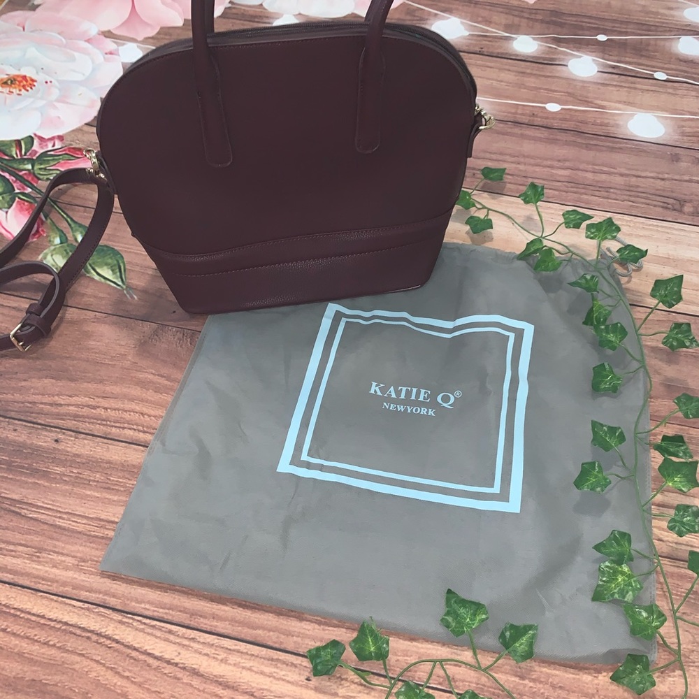 NWOT Katie Q NY Wine Handbag - Picture 1 of 8